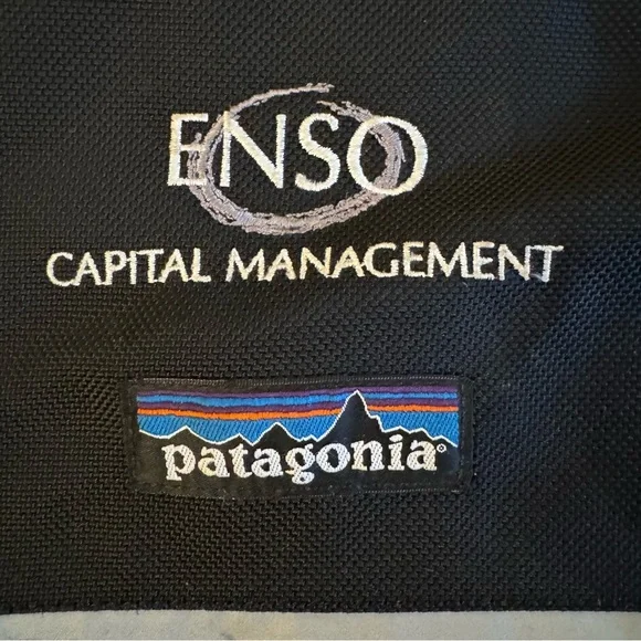 Patagonia Half Mass Bag Messenger Laptop Briefcase Black Nylon Business Travel - Picture 3 of 15